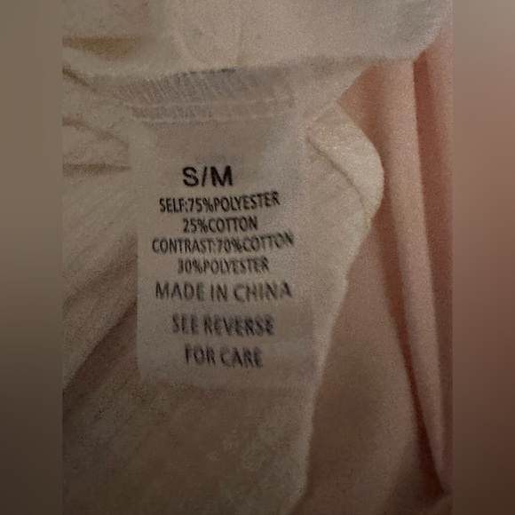 Wishlist S/M Color-block waffle Long Sleeve; NWOT - Picture 4 of 5